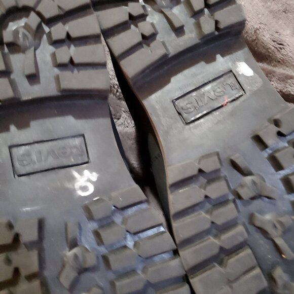 Levi's Crestone Mens Boot Black Mono Chrome 518017-A48 Size 10 - Picture 10 of 11